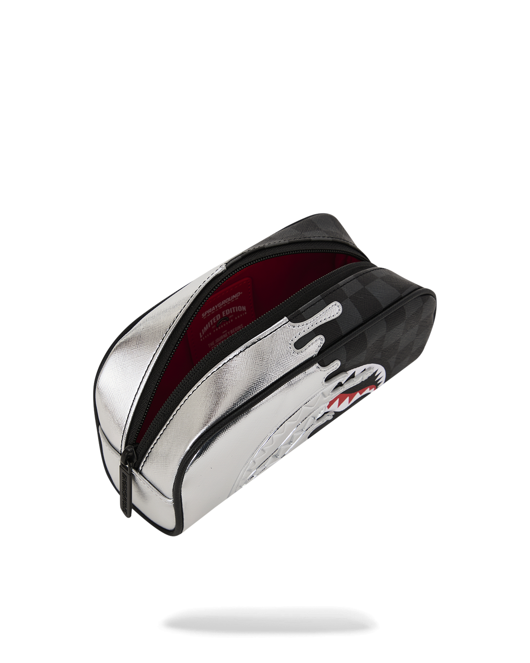 SPRAYGROUND® POUCH SILVER SIDE DRIP POUCH