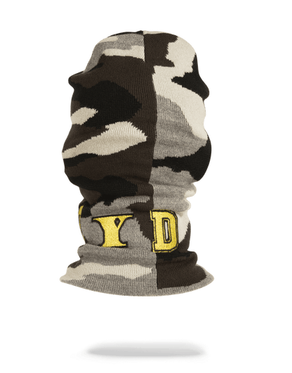 SPRAYGROUND® SKI MASK DESTROY SKI MASK (GOLD CAMO)