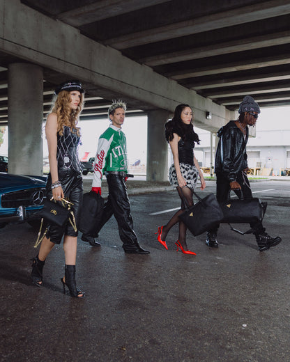 SPRAYGROUND® HANDBAG THE GOLDEN FANG SHARK HANDBAG