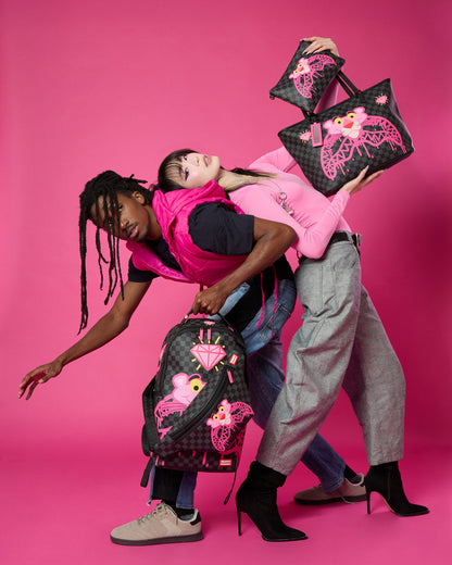 SPRAYGROUND® CROSSBODY PINK PANTHER DRIPPY DIAMONDS SAVVY CROSSBODY
