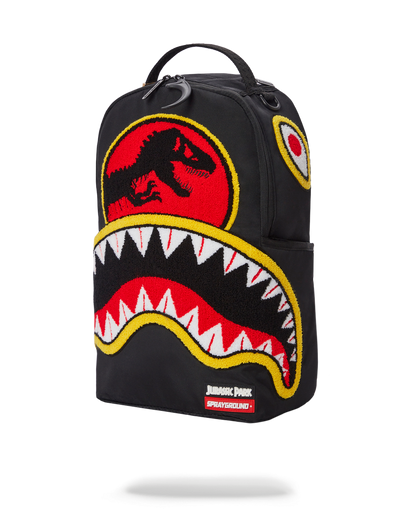 SPRAYGROUND® BACKPACK JURASSIC PARK SHARK "CHENILLE SHARK" BACKPACK (DLXR)