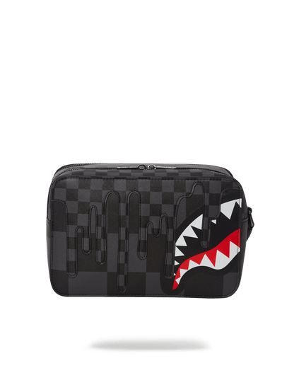 SPRAYGROUND® TOILETRY XTC GREY SHARKS IN PARIS TOILETRY BAG