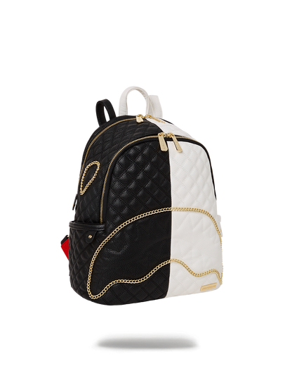 SPRAYGROUND® BACKPACK LEVELED UP SPLIT QUILT SHARK SAVAGE BACKPACK