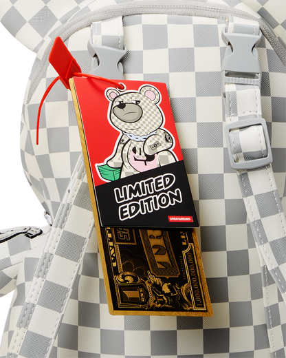 SPRAYGROUND® BACKPACK XTC LA PALAIS MEDIUM MONEYBEAR TEDDYBEAR BACKPACK