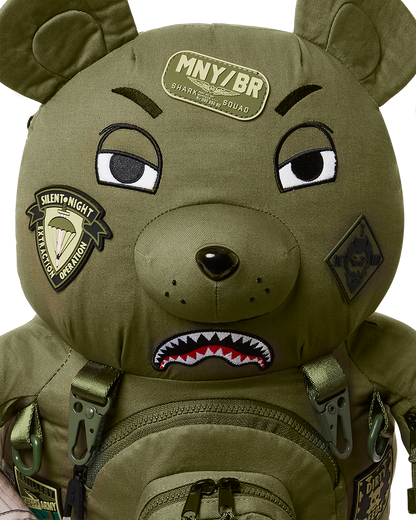 SPRAYGROUND® BACKPACK SPECIAL OPS FULL THROTTLE MONEYBEAR TEDDYBEAR BACKPACK