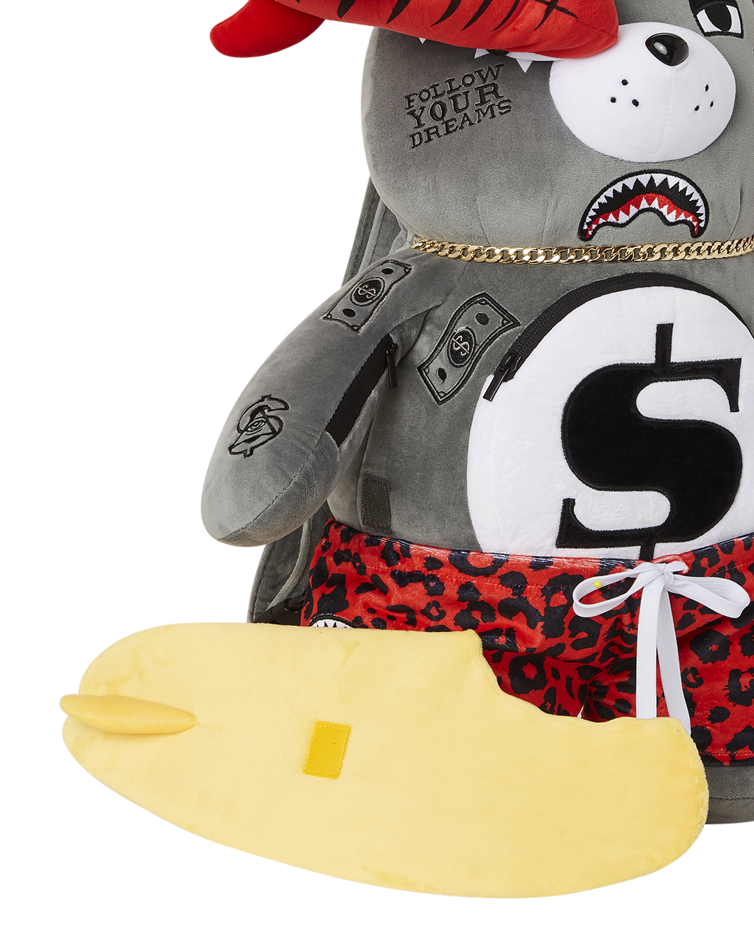 SPRAYGROUND® BACKPACK SHARK FRIENDS MONEYBEAR TEDDYBEAR BACKPACK