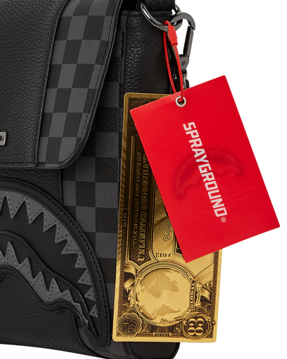 SPRAYGROUND® SLING RACEWAY SHADOW PHANTOM MESSENGER SLING BAG