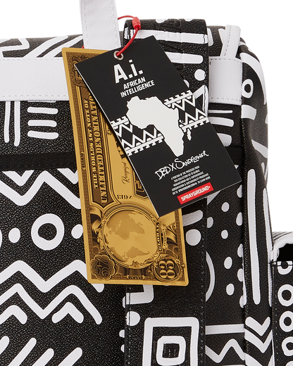 SPRAYGROUND® BACKPACK A.I.8 AFRICAN INTELLIGENCE - ORIGIN STORY MONTE CARLO
