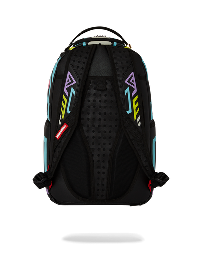 SPRAYGROUND® BACKPACK A.I. PATH TO THE FUTURE III BACKPACK - SANDFLOWER COLLAB (GLOW IN THE DARK)