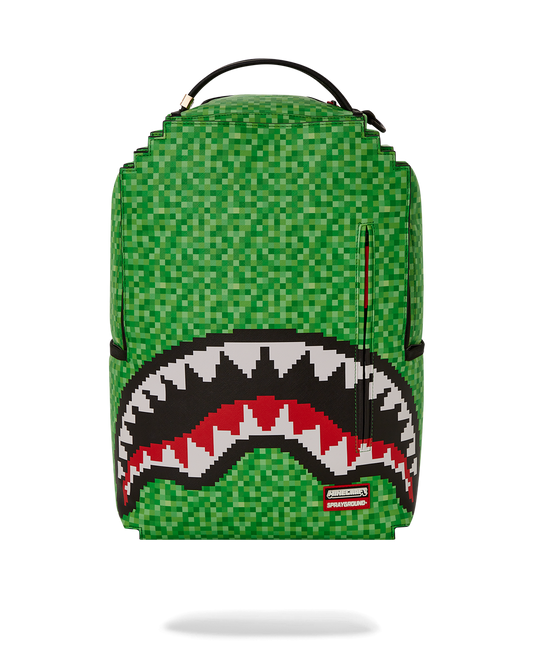 SPRAYGROUND® BACKPACK MINECRAFT CREEPER SHARK BACKPACK
