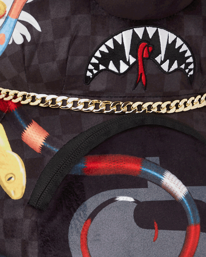 SPRAYGROUND® BACKPACK SNAKES ON A BEAR TEDDYBEAR BACKPACK
