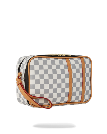 SPRAYGROUND® TOILETRY HENNY LATTE BRICKSIDE TOILETRY BAG