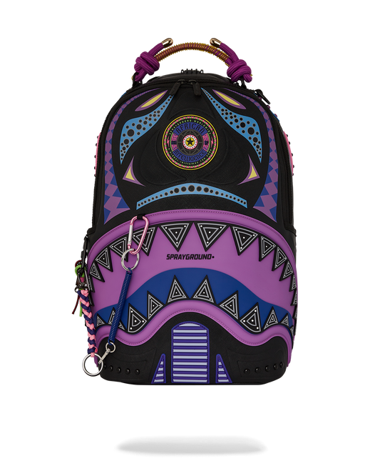 SPRAYGROUND® BACKPACK AFRICAN INTELLIGENCE 12 BROOKLYN & BEYOND BACKPACK - SANDFLOWER COLLAB
