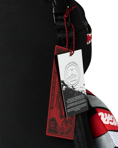 SPRAYGROUND® BACKPACK SHREDDED ARCTIC MONEYBEAR BACKPACK