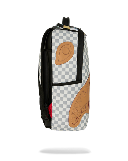 SPRAYGROUNDÂ® BACKPACK CREAM CHECK FULL OF CASH BACKPACK