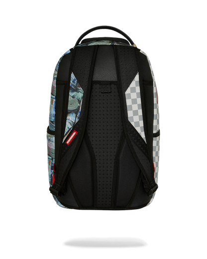 SPRAYGROUNDÂ® BACKPACK CREAM CHECK FULL OF CASH BACKPACK