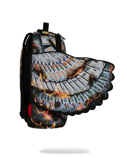 SPRAYGROUNDÂ® BACKPACK SCORCHING MONEY FEATHERS BACKPACK