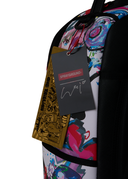 SPRAYGROUND® BACKPACK COLLABORTION HIDEKI SAIJO KAWAII CHAOS BACKPACK