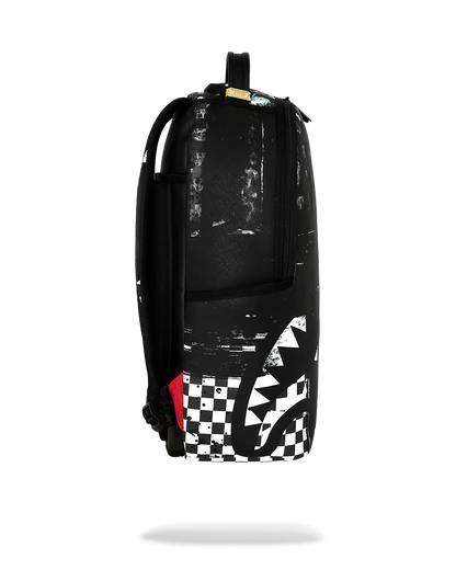 SPRAYGROUNDÂ® BACKPACK PAINTED OVER CHECK BACKPACK
