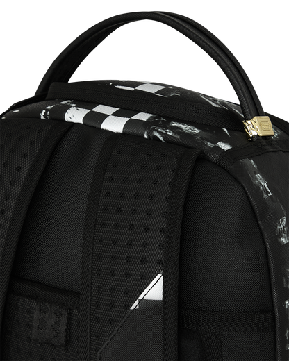 SPRAYGROUNDÂ® BACKPACK PAINTED OVER CHECK BACKPACK