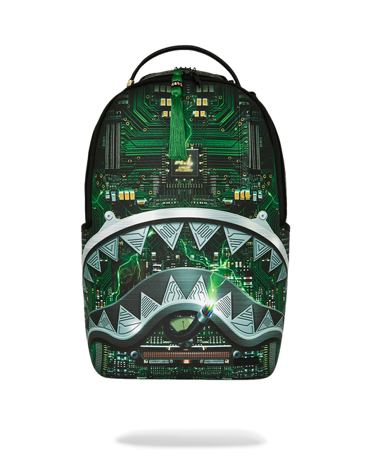 SPRAYGROUND® BACKPACK A.I. AFRICAN INTELLIGENCE REWIRED & INSPIRED BACKPACK - SANDFLOWER COLLAB