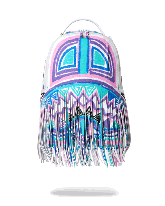 SPRAYGROUND® BACKPACK A.I. AFRICAN INTELLIGENCE MOTIVATED MOTION BACKPACK - SANDFLOWER COLLAB