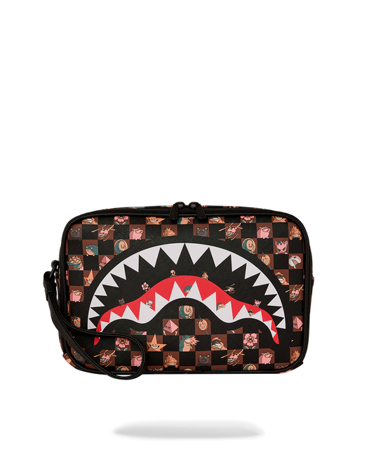 SPRAYGROUND® TOILETRY PEEKING CHARACTERS REMIX TOILETRY BRICK