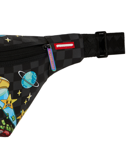 SPRAYGROUND® CROSSBODY SPACE WARPED RMX SAVVY CROSSBODY