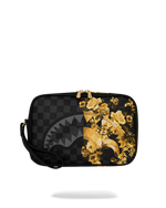 SPRAYGROUND® TOILETRY GOLD FLORAL REMIX TOILETRY BRICK