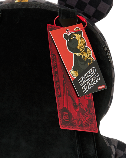 SPRAYGROUND® BACKPACK GOLD FLORAL REMIX MONEYBEAR BACKPACK