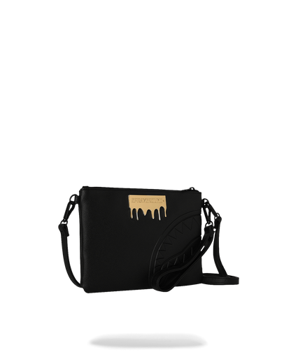 SPRAYGROUND® POUCHETTE GOLD BRICK LUXE CROSSOVER CLUTCH