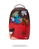 SPRAYGROUNDÂ® BACKPACK MONEY BOY CHILLIN ON BIG ANGRY BIRD BACKPACK