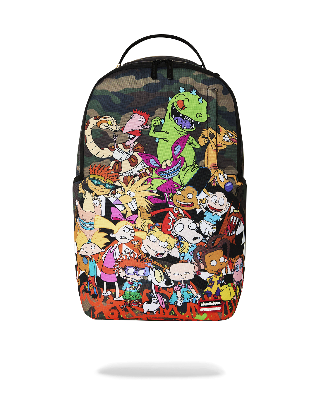 SPRAYGROUND® BACKPACK 90S NICK CAMO WITH GRAFFITI BACKPACK