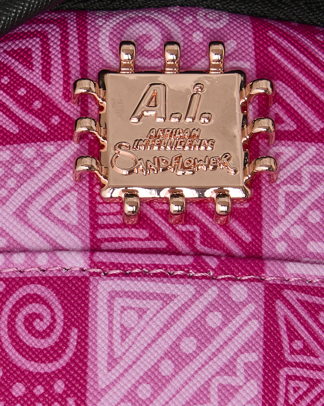 SPRAYGROUND® BACKPACK A.I. AFRICAN INTELLIGENCE THE SUNSET RESET BACKPACK - SANDFLOWER COLLAB