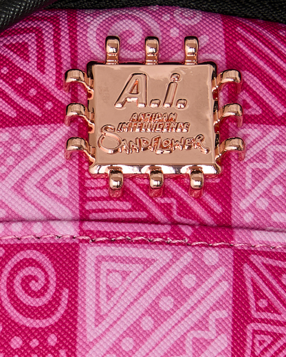 SPRAYGROUND® BACKPACK A.I. AFRICAN INTELLIGENCE THE SUNSET RESET BACKPACK - SANDFLOWER COLLAB