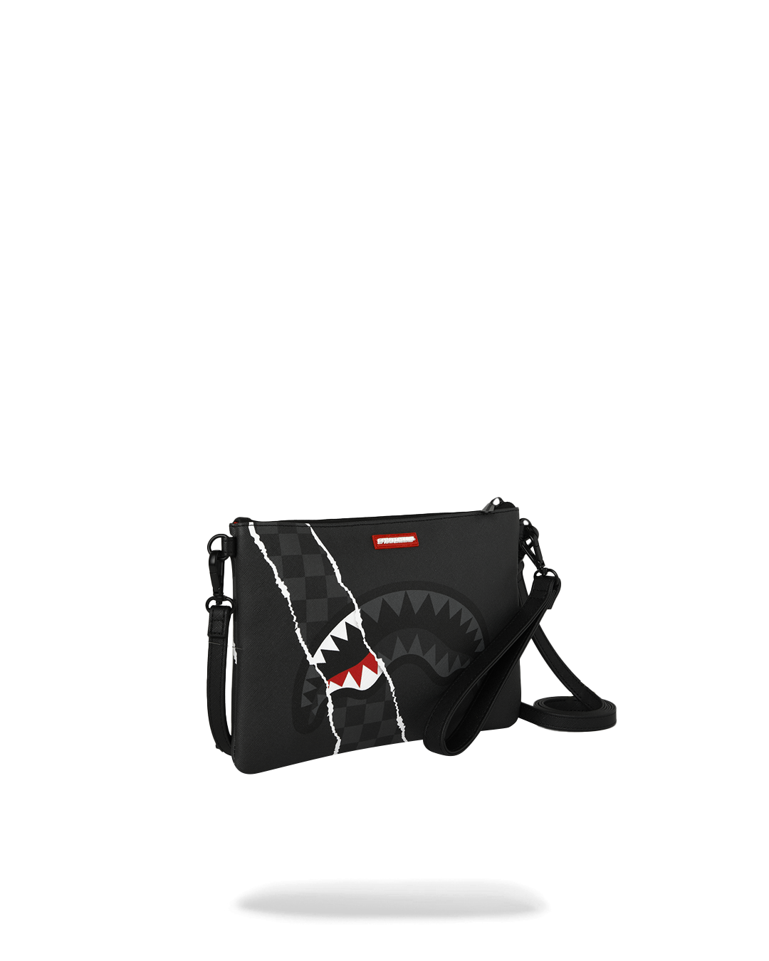 SPRAYGROUND® POUCHETTE SHARK SLASH CROSSOVER CLUTCH