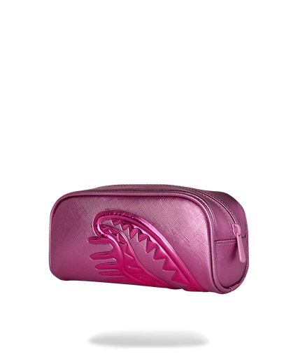 SPRAYGROUND® POUCH METALLIC PINK METALLIC DRIP POUCH