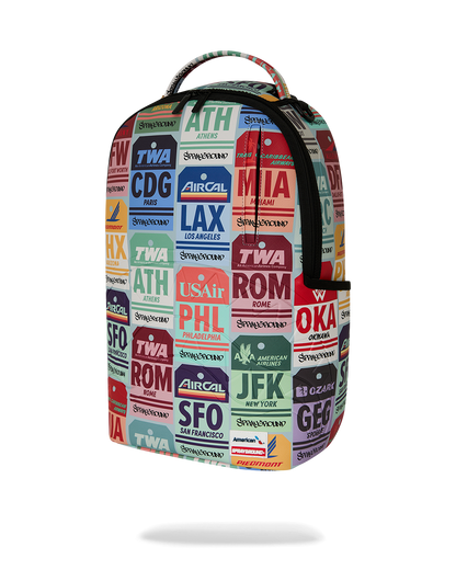 SPRAYGROUNDÂ® BACKPACK AA TWA VINTAGE LUGGAGE TAGS BACKPACK