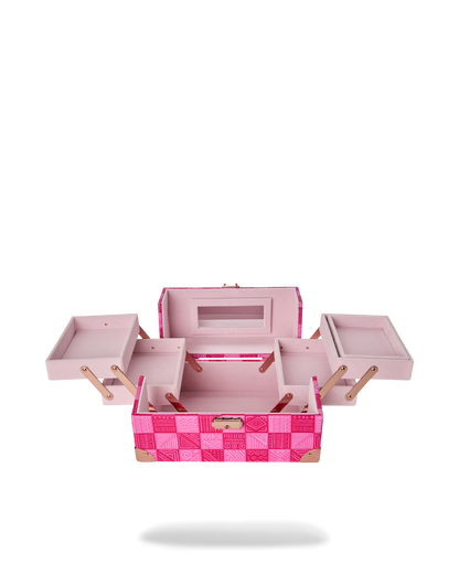 SPRAYGROUND® JEWELRY CASE A.I. AFRICAN INTELLIGENCE THE SUNSET RESET JEWELRY CASE - SANDFLOWER COLLAB