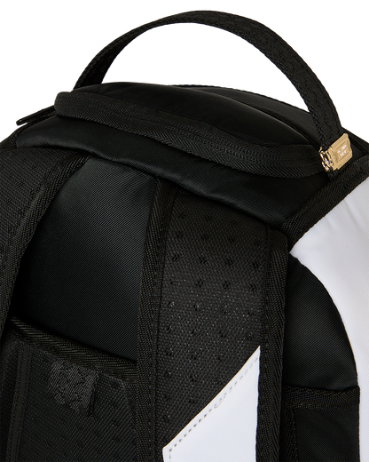 SPRAYGROUND® BACKPACK SHARK CENTRAL BLACK AND WHITE STENCIL BACKPACK