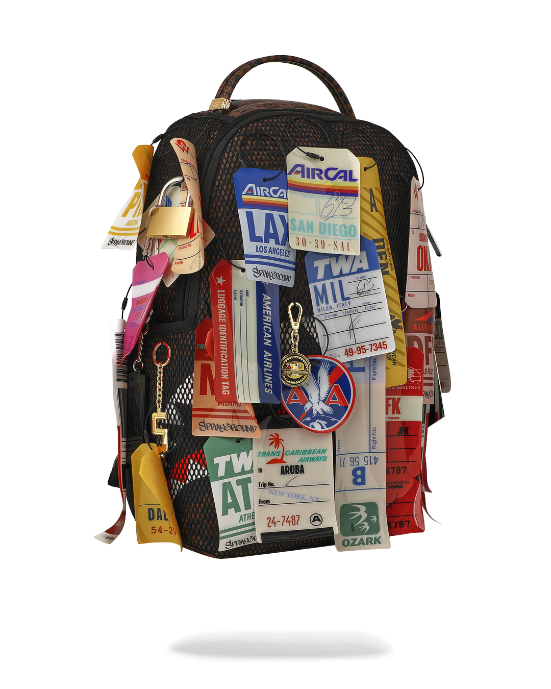 SPRAYGROUNDÂ® BACKPACK AA HANGING LUGGAGE TAGS BACKPACK