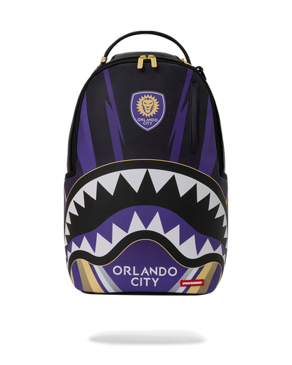 SPRAYGROUNDÂ® BACKPACK MLS ORLANDO CITY SHARKMOUTH DLXSV BACKPACK