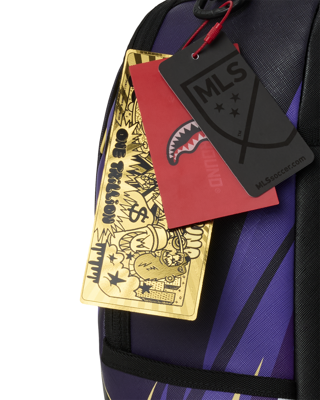 SPRAYGROUNDÂ® BACKPACK MLS ORLANDO CITY SHARKMOUTH DLXSV BACKPACK