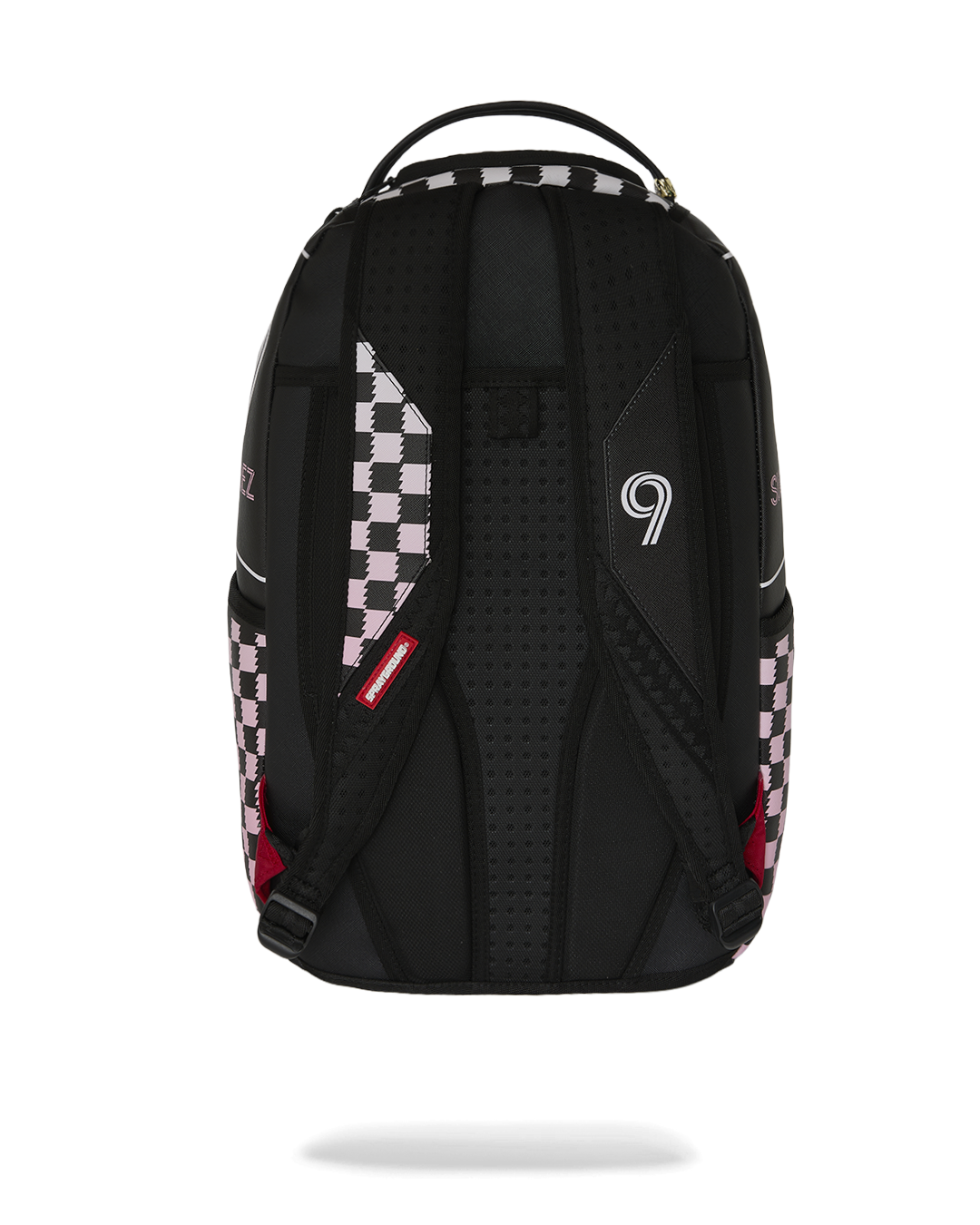 SPRAYGROUND® BACKPACK MLS COLLAB - INTERMIAMI LUIS SUAREZ PINK STRIPE BACKPACK