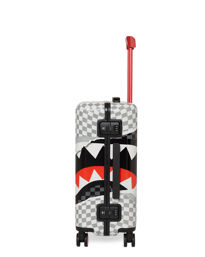 SPRAYGROUND® LUGGAGE UNSTOPPABLE ENDEAVORS SHARKNAUTICS HARDSHELL CARRY-ON LUGGAGE