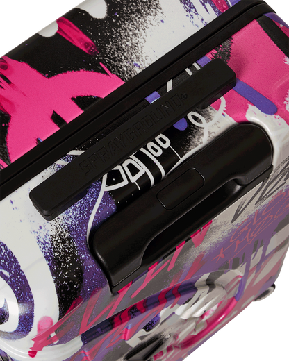 SPRAYGROUND® LUGGAGE VANDAL COUTURE SHARKNAUTICS HARDSHELL CARRY-ON LUGGAGE