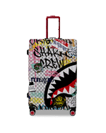 SPRAYGROUND® LUGGAGE CREATE ANOTHER DAY SHARKNAUTICS HARDSHELL FULL-SIZE LUGGAGE