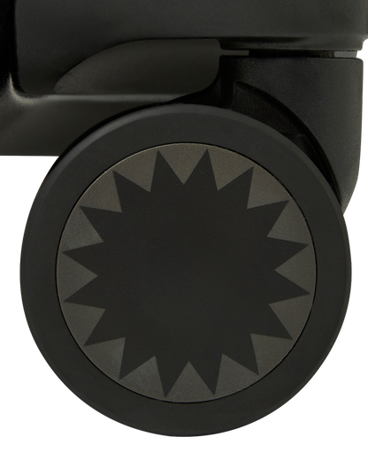 SPRAYGROUND® LUGGAGE CARGO PATCHES SHARKITECTURE CARRY-ON LUGGAGE BLACK WITH EXTRA STICKERS