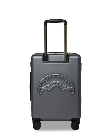 SPRAYGROUND® LUGGAGE MONEYBEAR MOGUL GUNMETAL CARRY-ON LUGGAGE