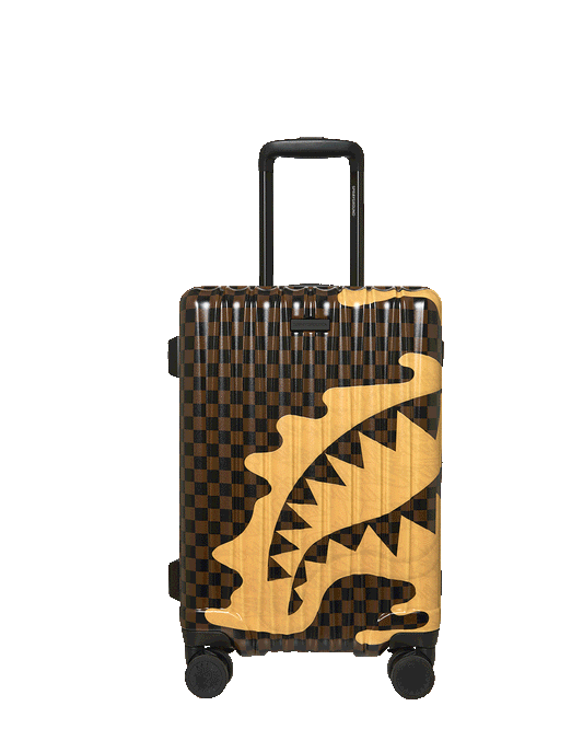 SPRAYGROUND® LUGGAGE DESIGNER DRIP EFFECT CARRY-ON LUGGAGE